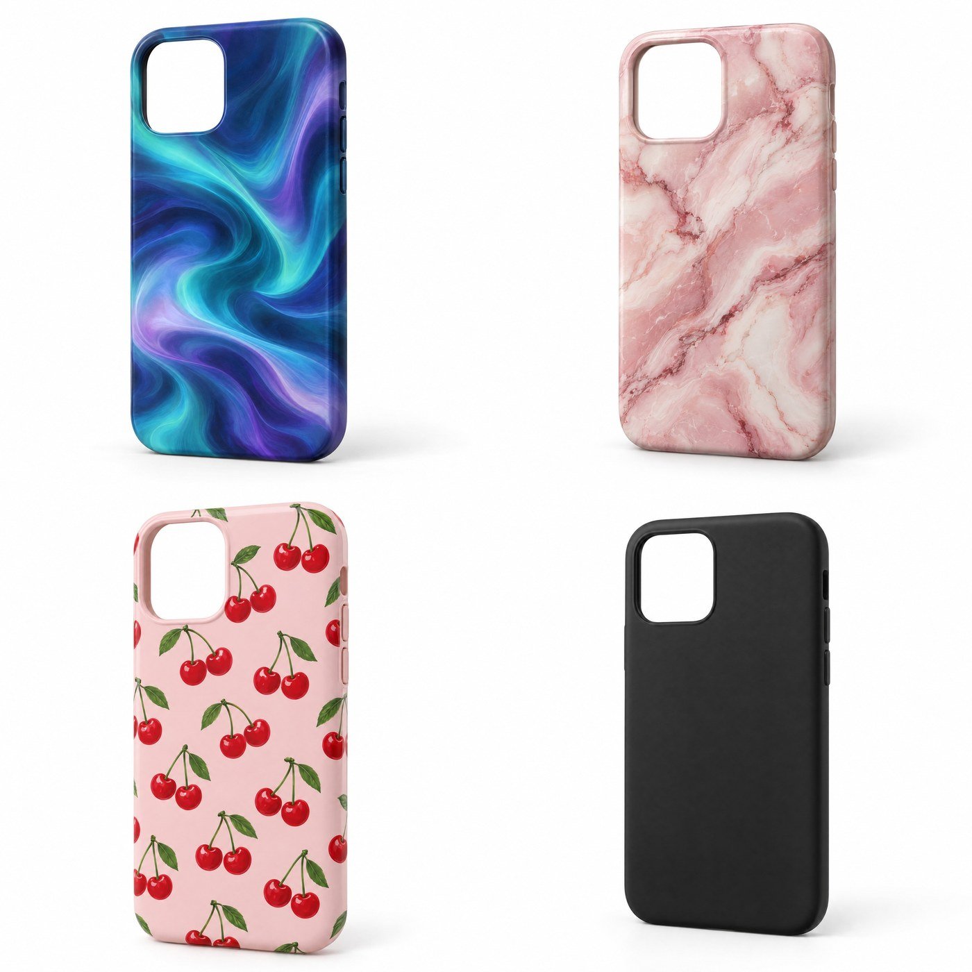 Four Benmos iPhone case designs