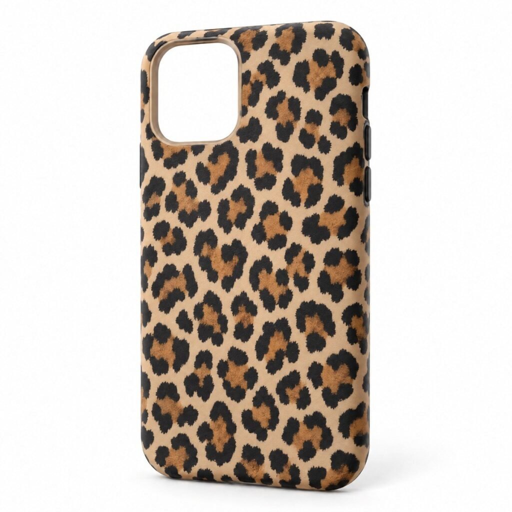 Sand Leopard Phone Case for iPhone